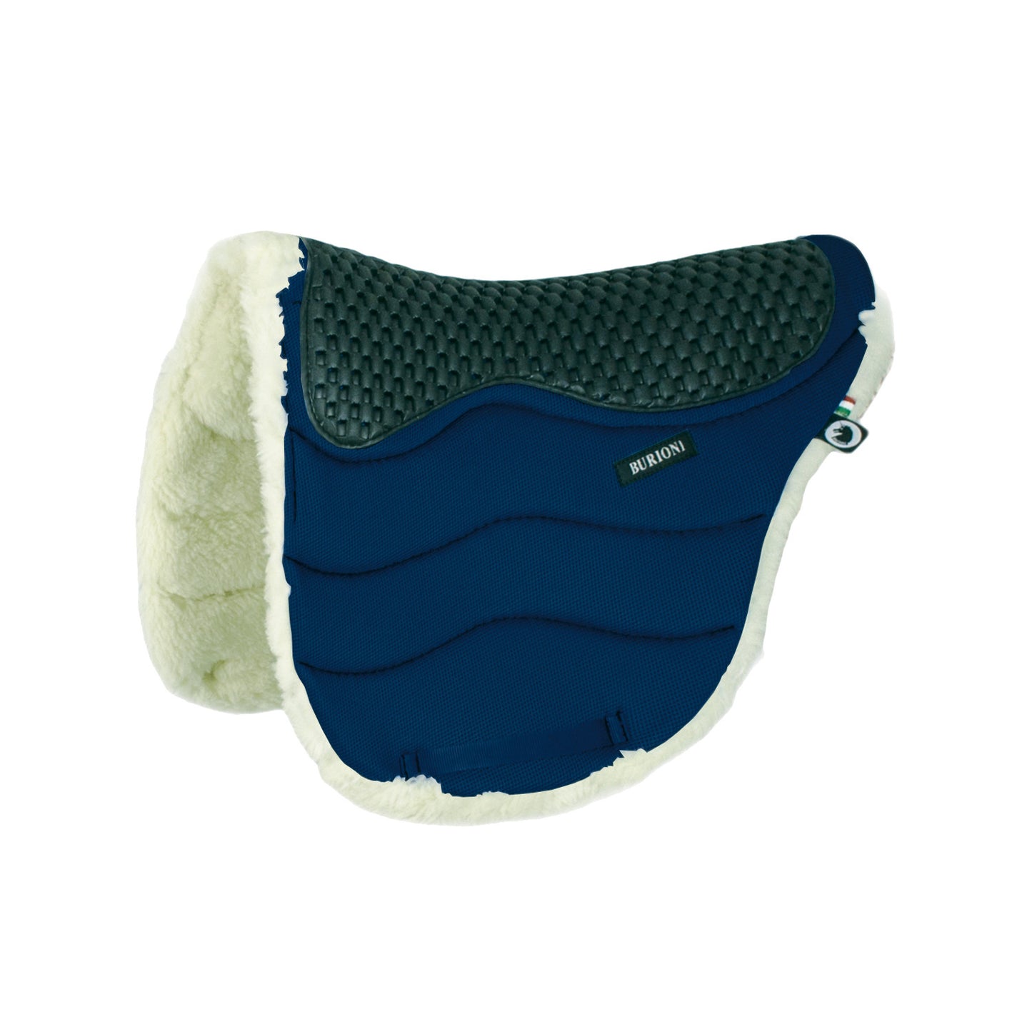 Sillin Endurance TT/Lana con Piuma Pad Burioni - Azul marino