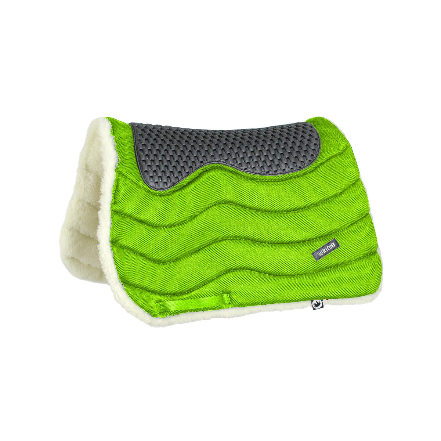 Travesín trekking tt/lana + almohadilla de pluma Burioni - Lime