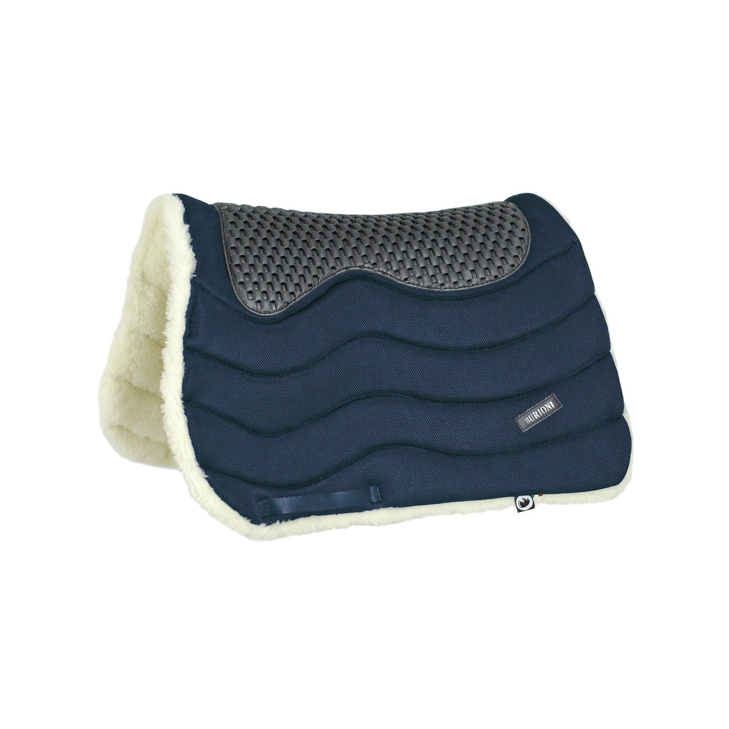 Travesín trekking tt/lana + almohadilla de pluma Burioni - Azul marino