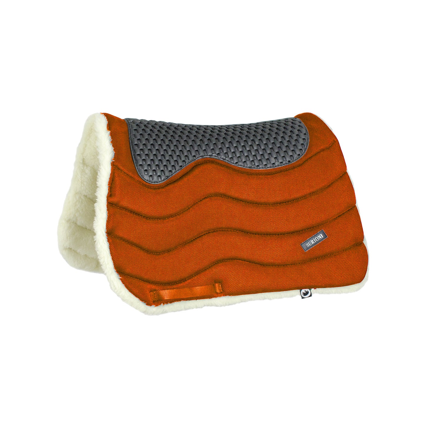 Travesín trekking tt/lana + almohadilla de pluma Burioni - Naranja