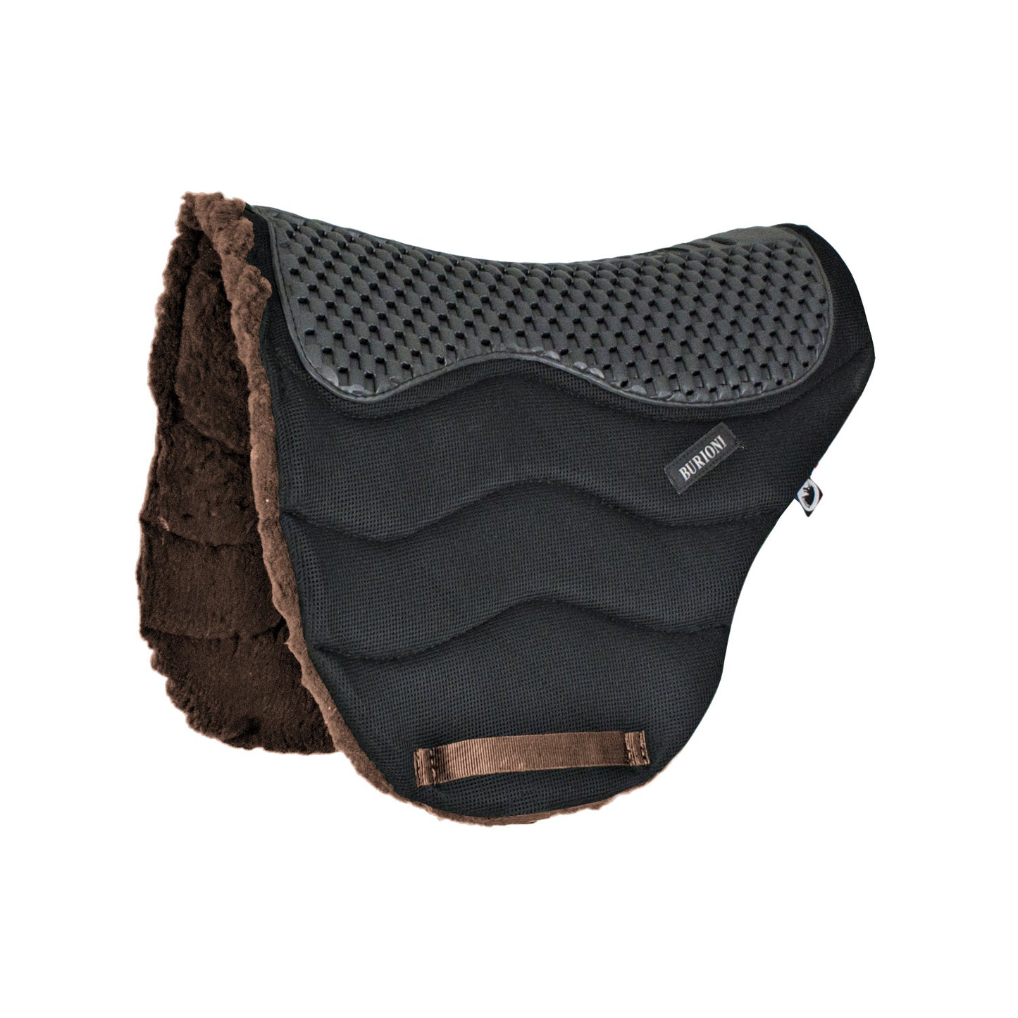 Bajo-silla Endurance TT/Pile Hd con Piuma Pad Burioni - Marrón