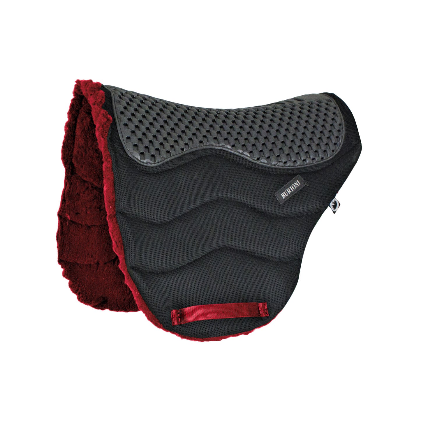 Bajo-silla Endurance TT/Pile Hd con Piuma Pad Burioni - Rojo