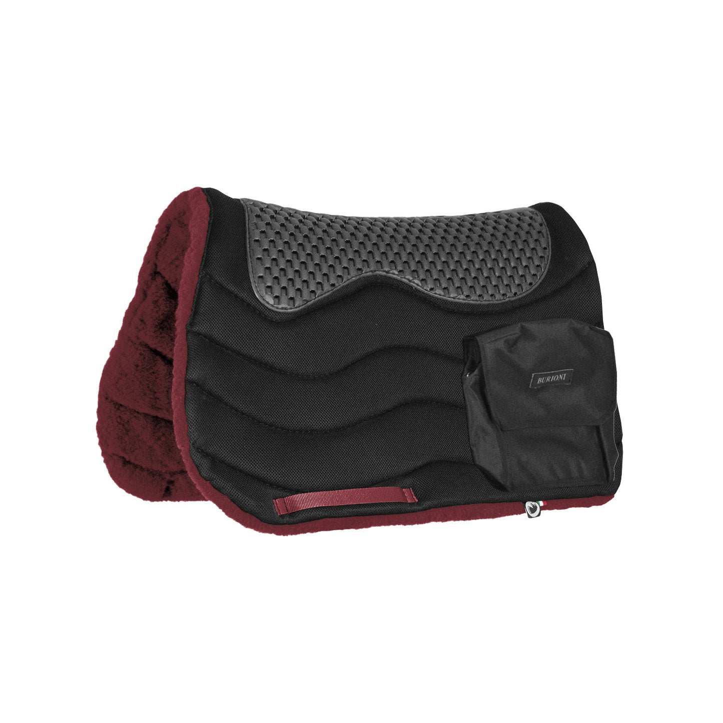 Silla trekking c/bolsillos tt/pile hd + pluma pad Burioni - Burdeos