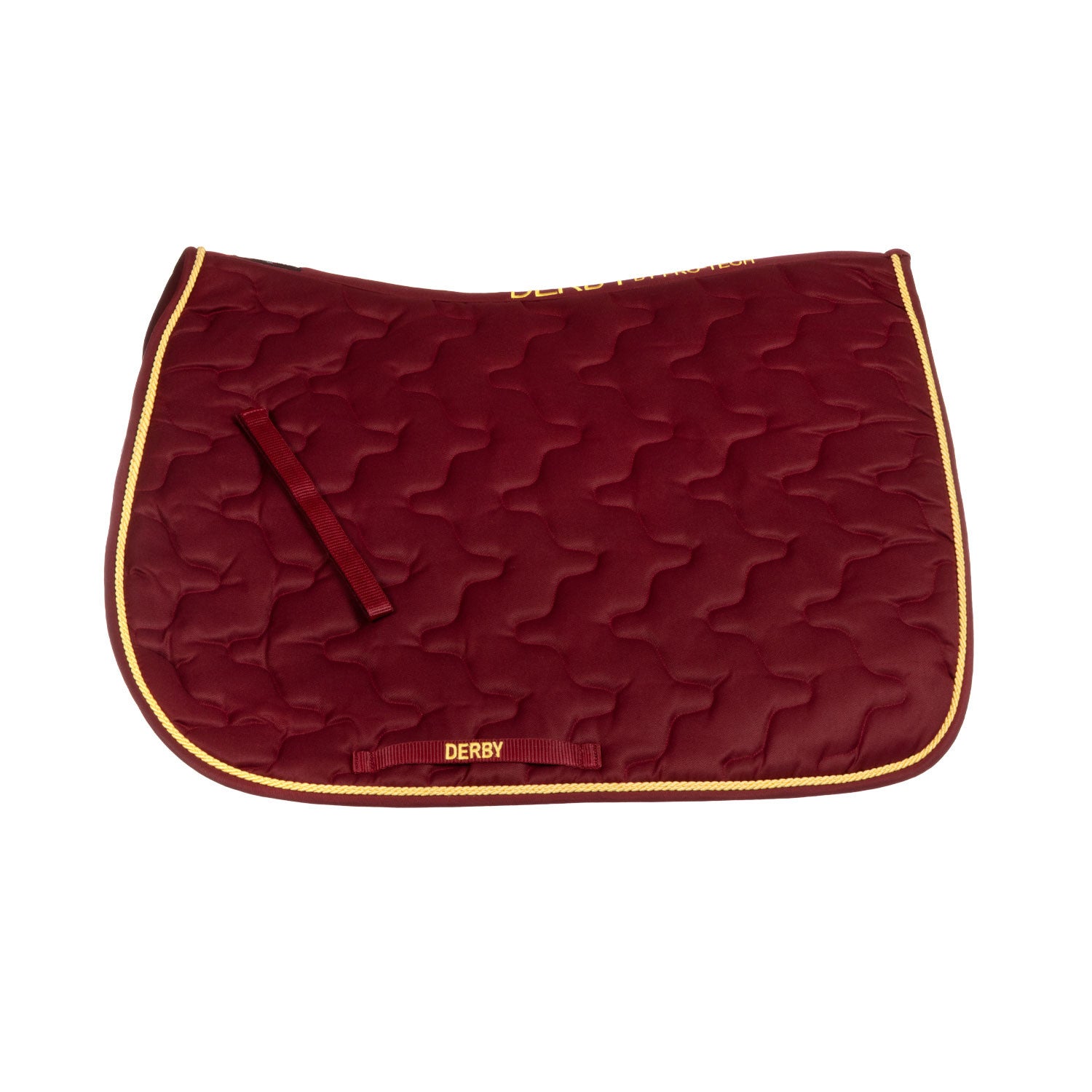 Mantilla con cordón Derby - Burgundy/Gold/Burgundy