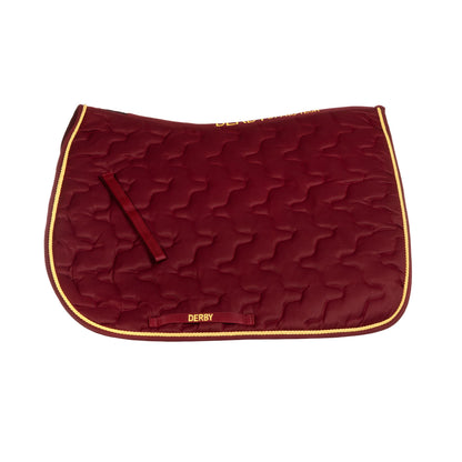 Mantilla con cordón Derby - Burgundy/Gold/Burgundy