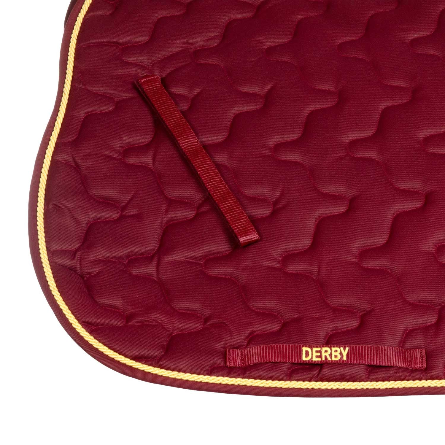 Mantilla con cordón Derby - Burgundy/Gold/Burgundy