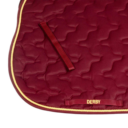 Mantilla con cordón Derby - Burgundy/Gold/Burgundy