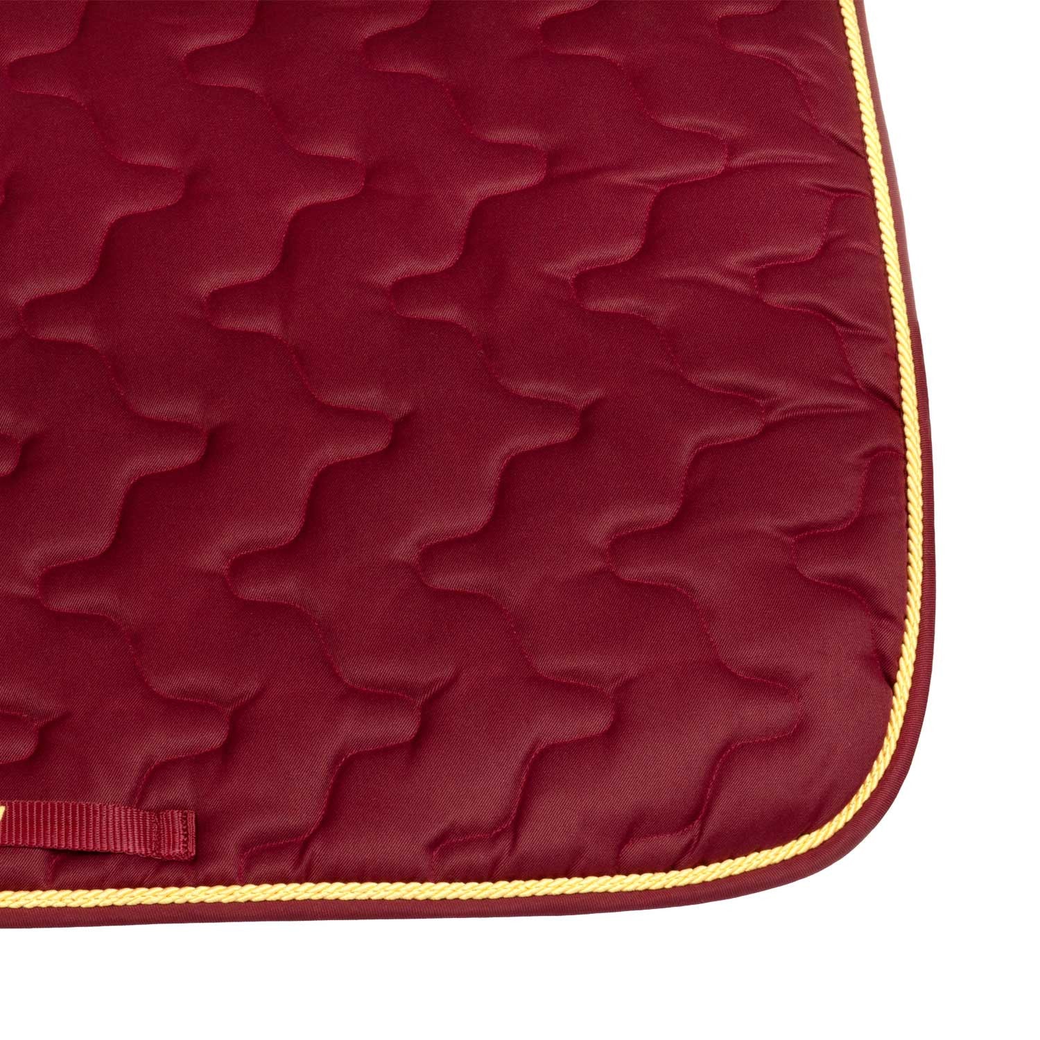 Mantilla con cordón Derby - Burgundy/Gold/Burgundy