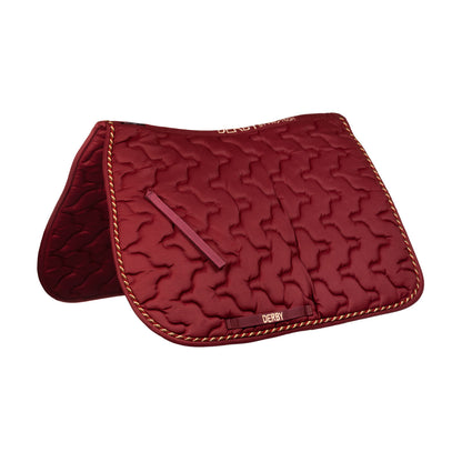 Mantilla con cordón Derby - Burgundy/Multi/Burgundy