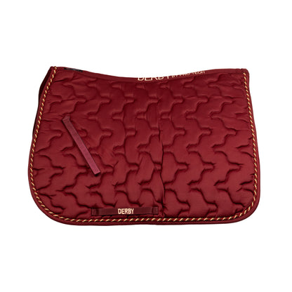 Mantilla con cordón Derby - Burgundy/Multi/Burgundy