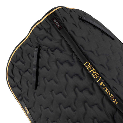Mantilla con cordón Derby - Black/Gold/Black