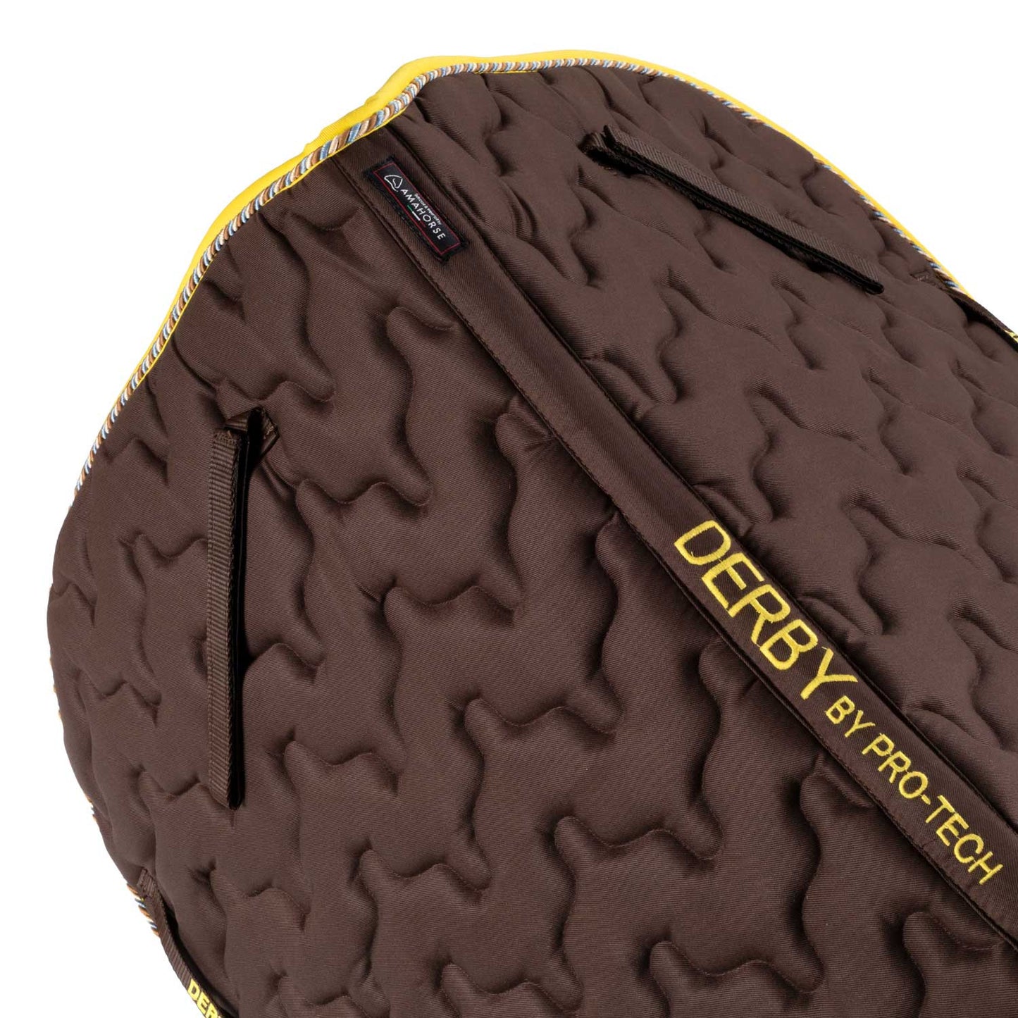 Mantilla con cordón Derby - Brown/Multi/Yellow