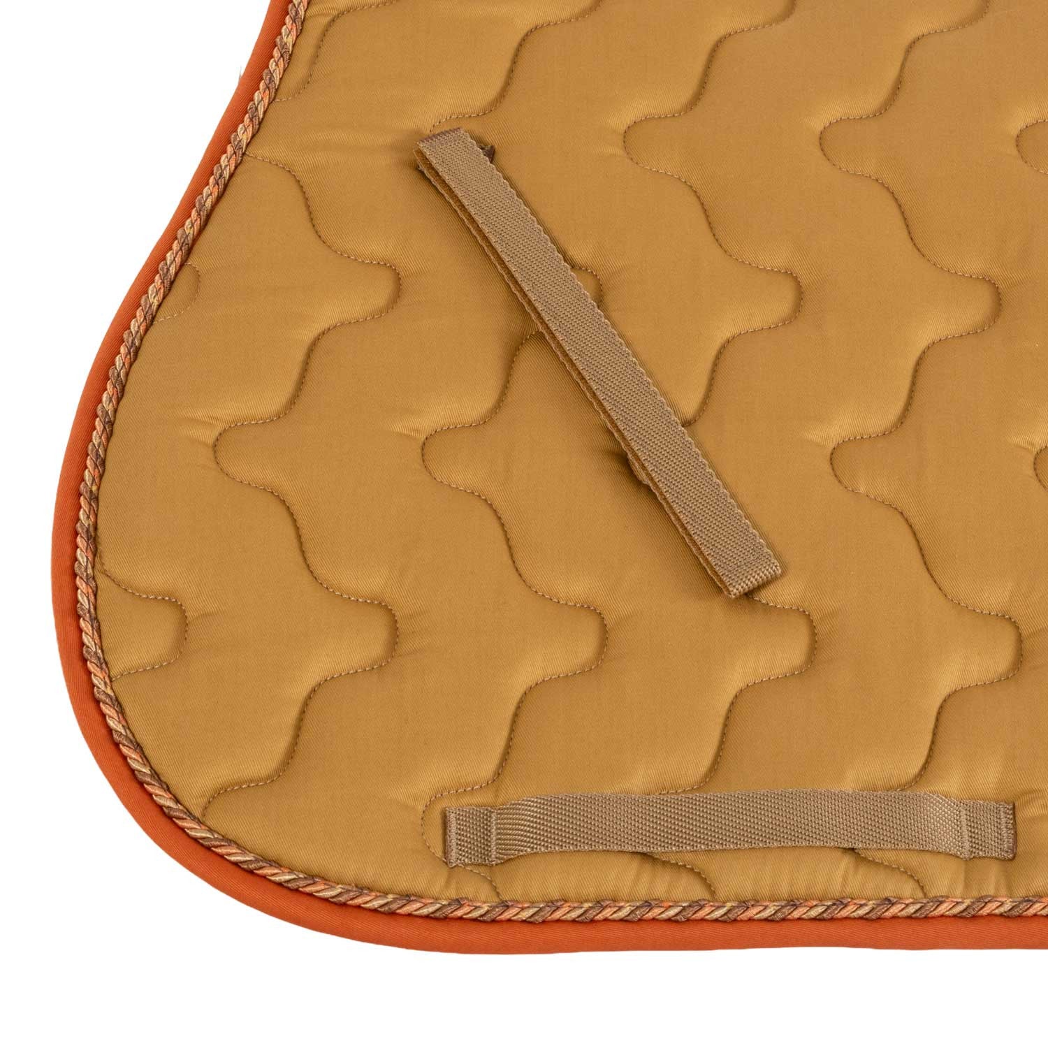 Sudadera para pony con cordón Derby - Camel/Multi/Orange