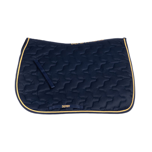 Sudadera para pony con cordón Derby - Navy/Gold/Navy