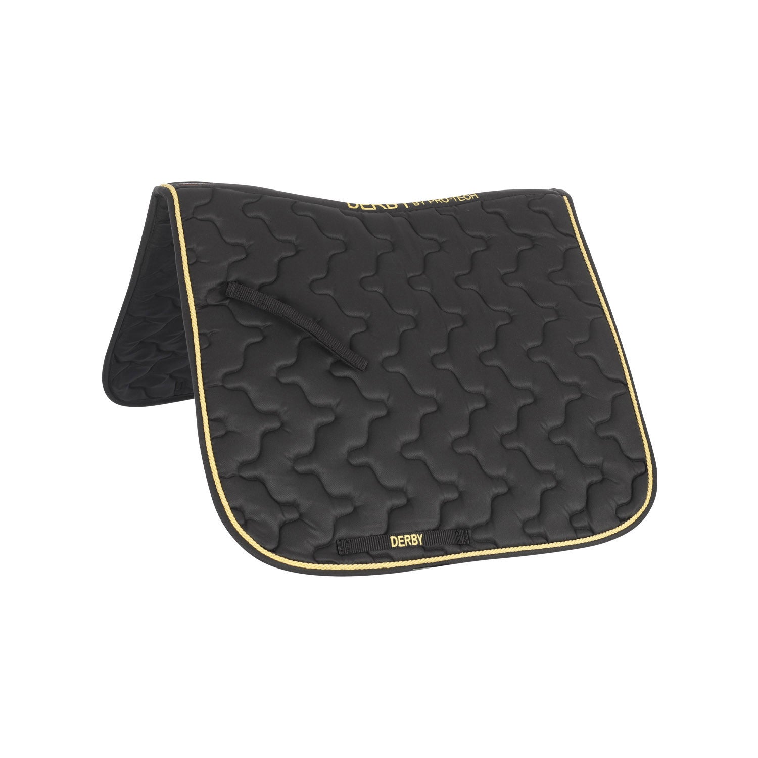 Sudadero de doma con cordón Derby - Black/Gold/Black