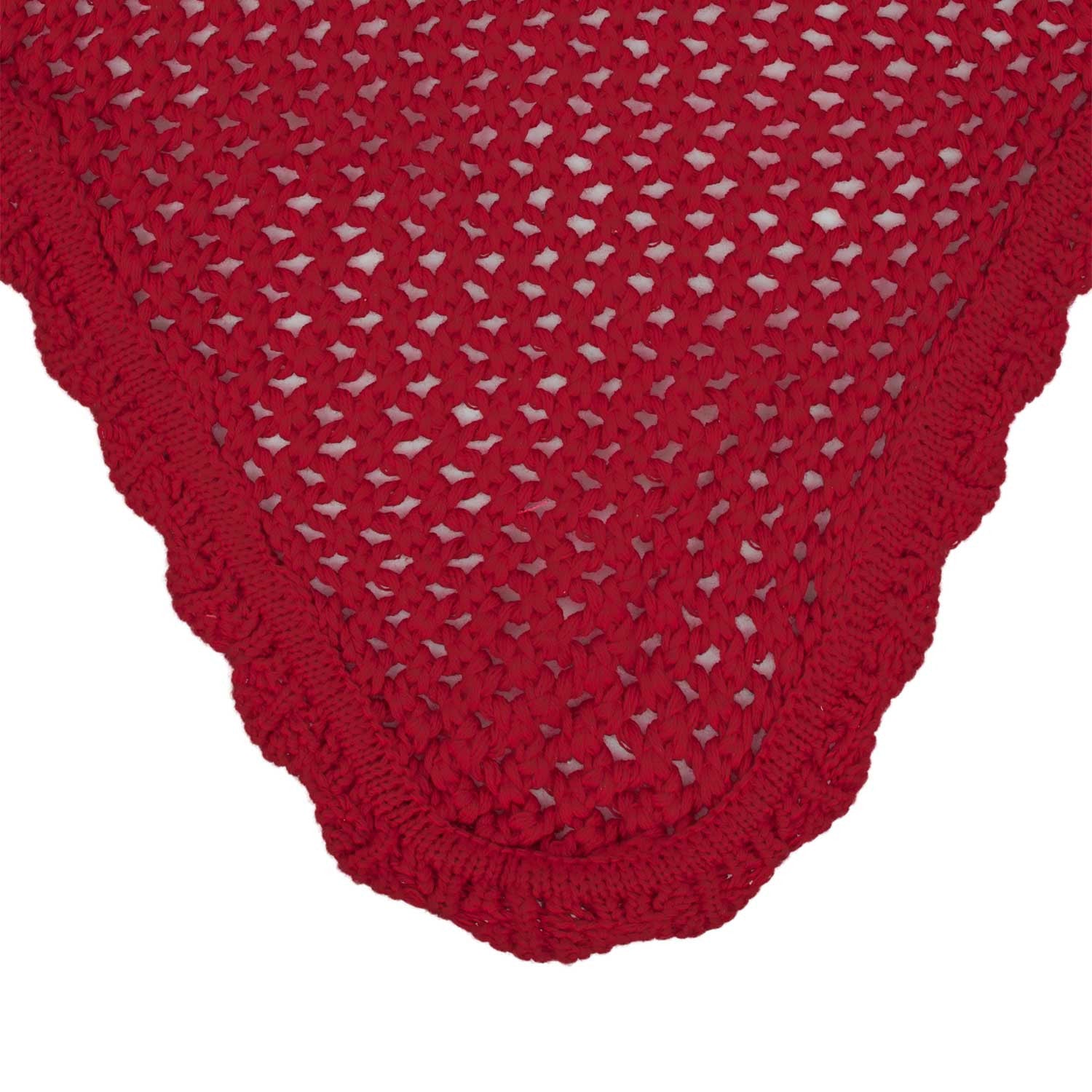Gorro de punto con orejas elásticas Equestro - Burdeos