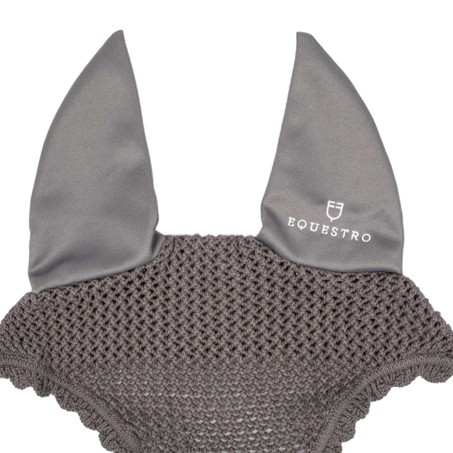 Gorro de punto con orejas elásticas Equestro - Gris