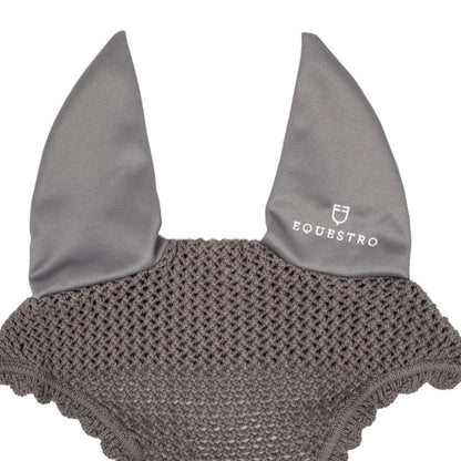Gorro de punto con orejas elásticas Equestro - Gris