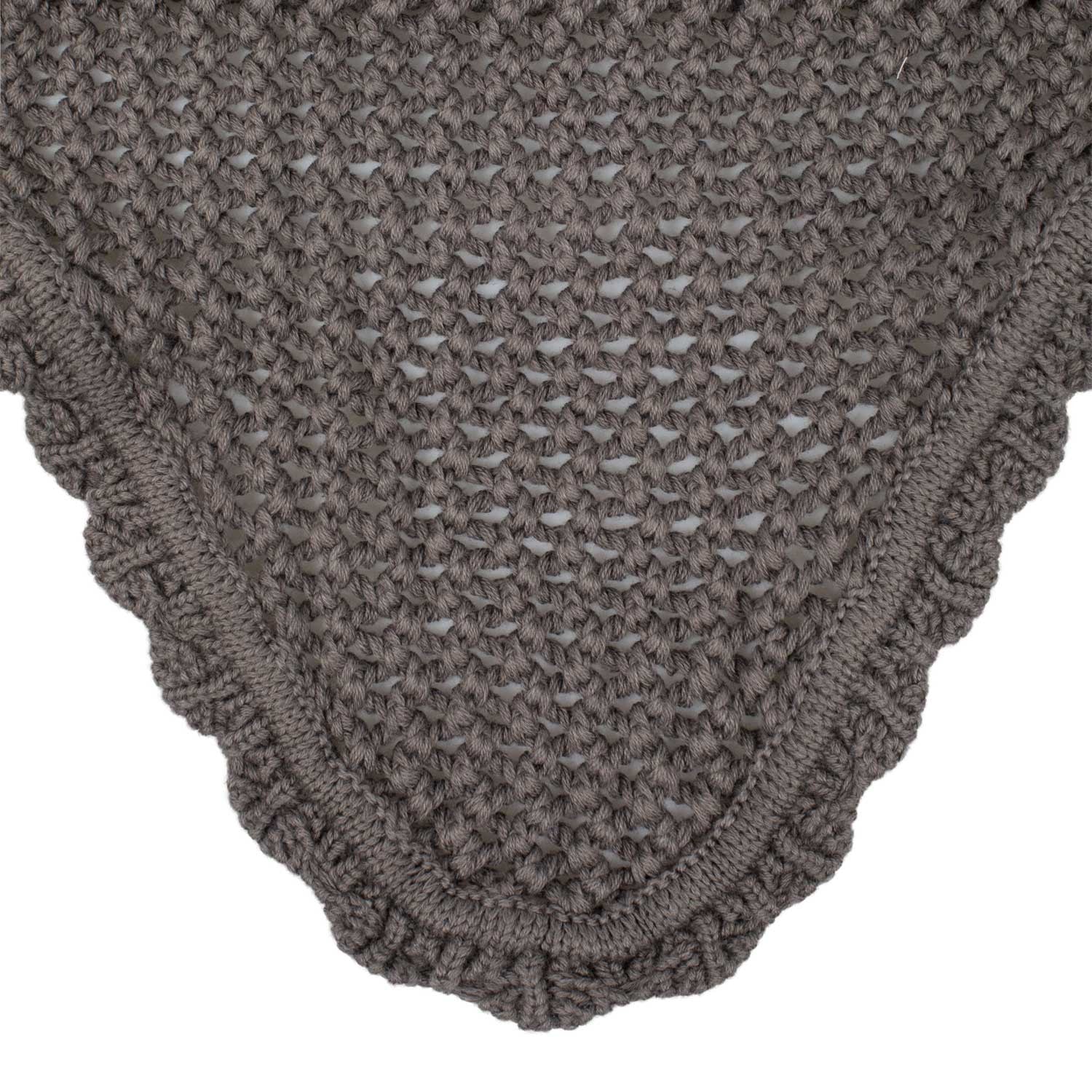 Gorro de punto con orejas elásticas Equestro - Gris