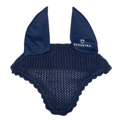 Gorro de punto con orejas elásticas Equestro - Azul marino