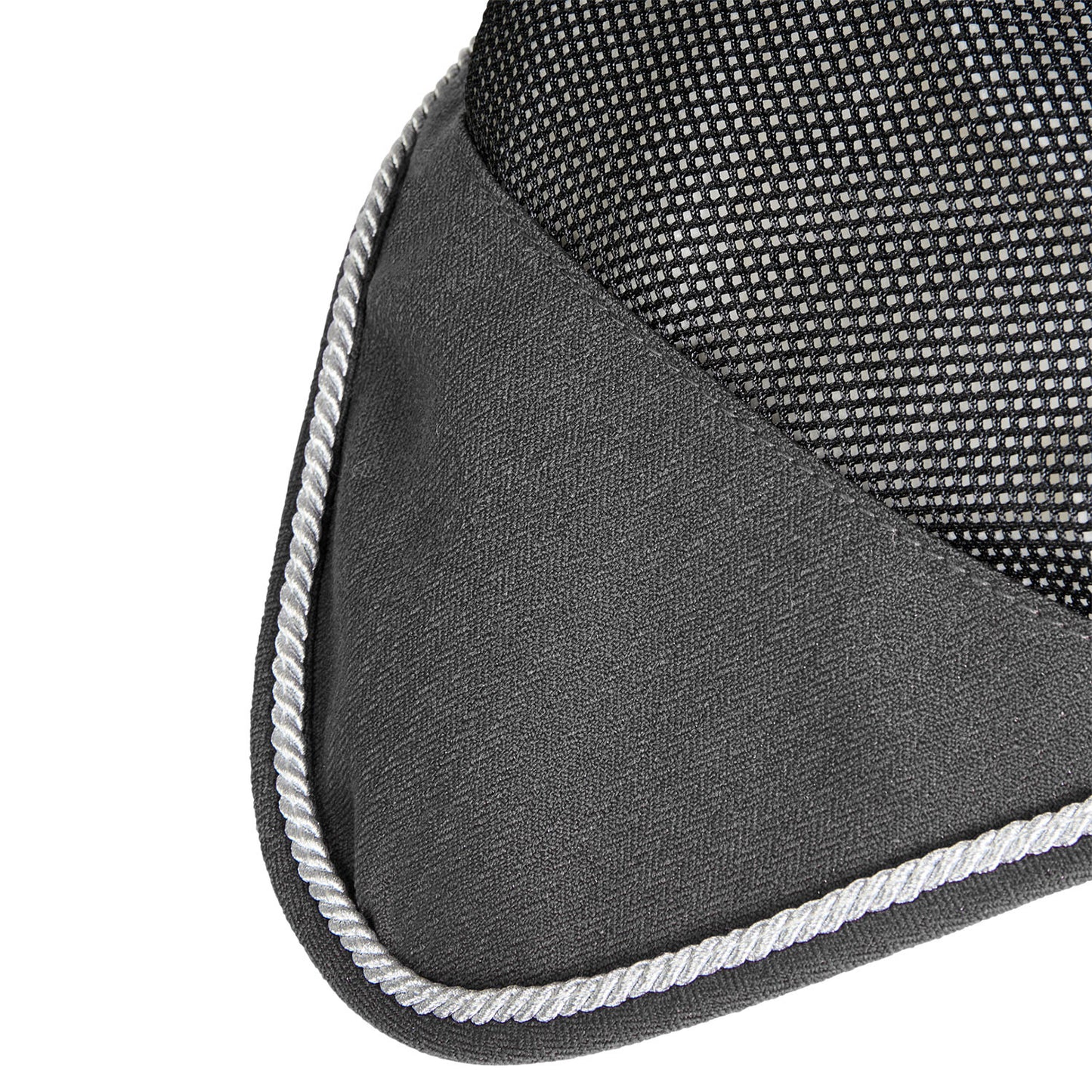 Gorro para caballo de algodón y tejido de malla perforada Equestro - Gris