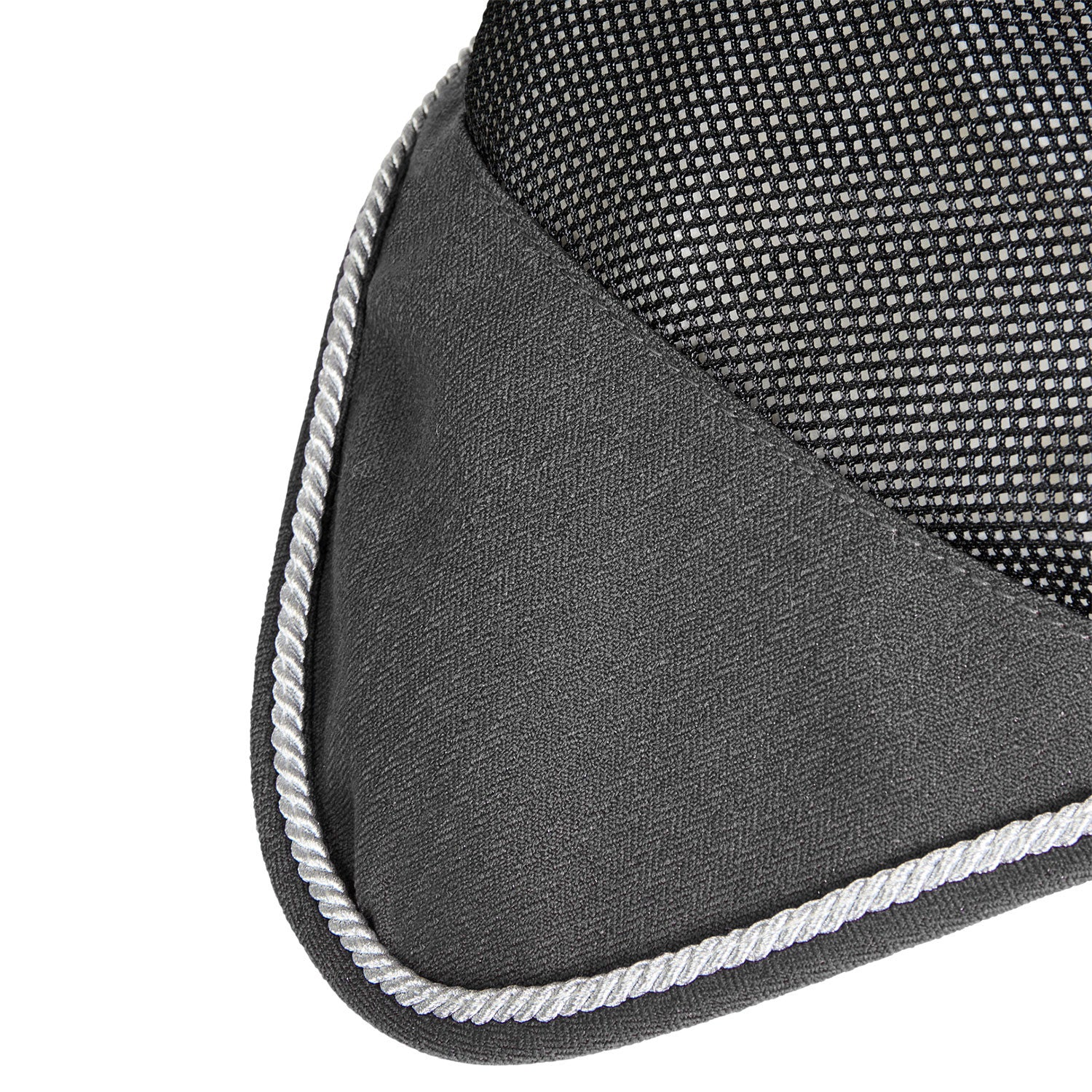 Gorro para caballo de algodón y tejido de malla perforada Equestro - Gris