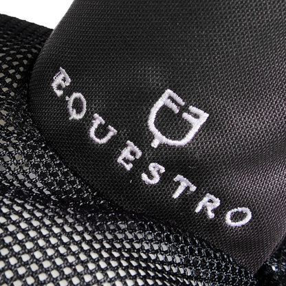 Gorro para caballo de algodón y tejido de malla perforada Equestro - Gris