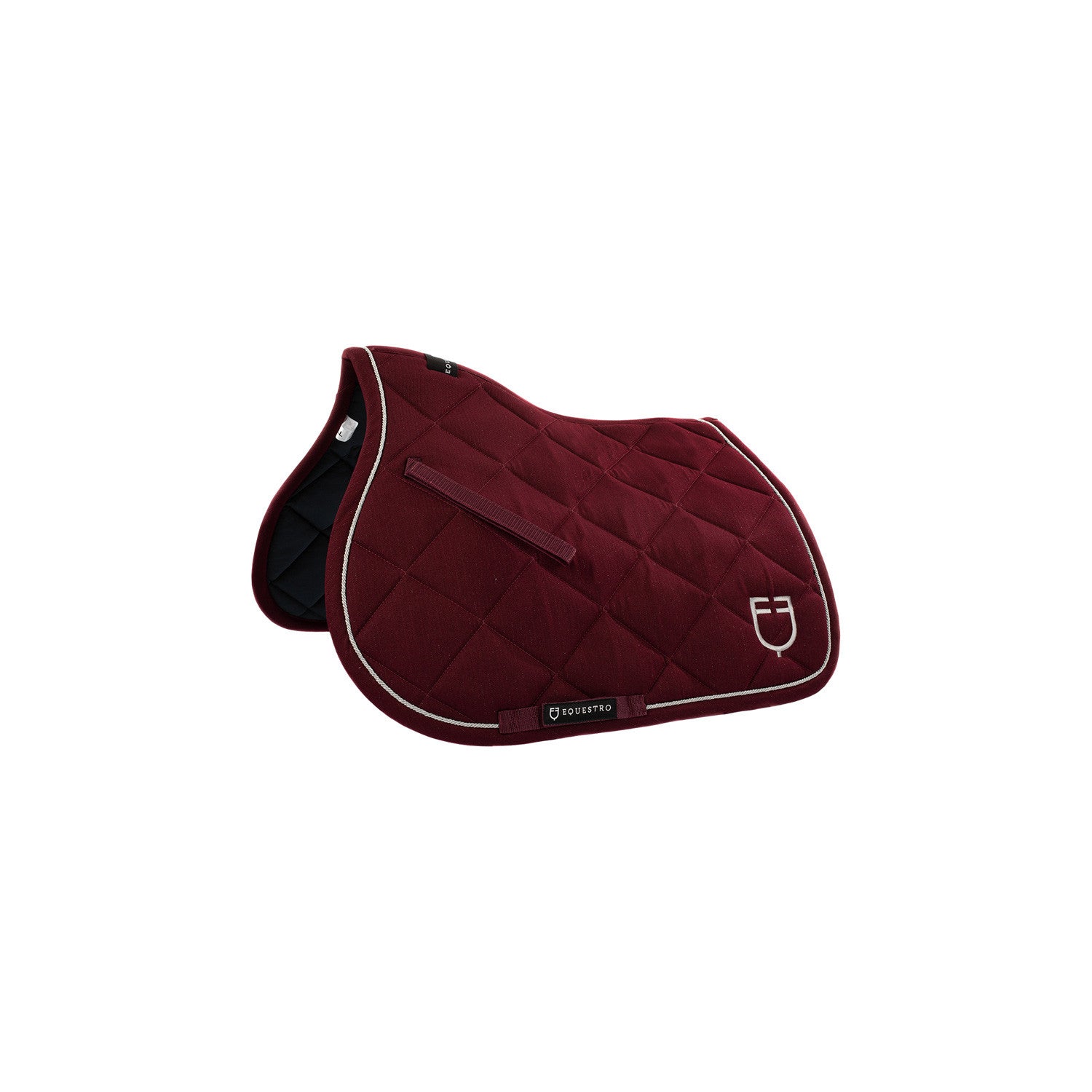 Sudadera de salto para pony de algodón con logo Equestro - Burdeos