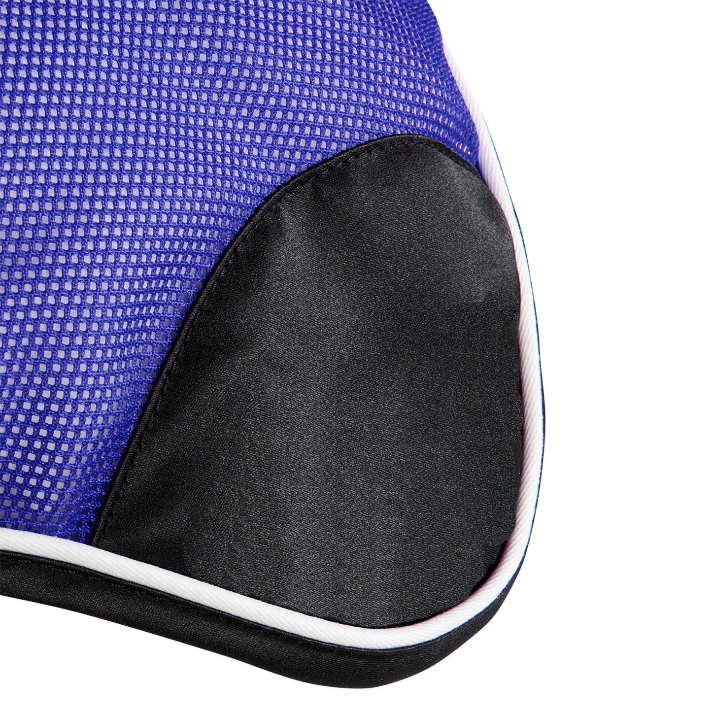 Cofia para caballo de algodón antibacteriano Equestro - Royal/Black