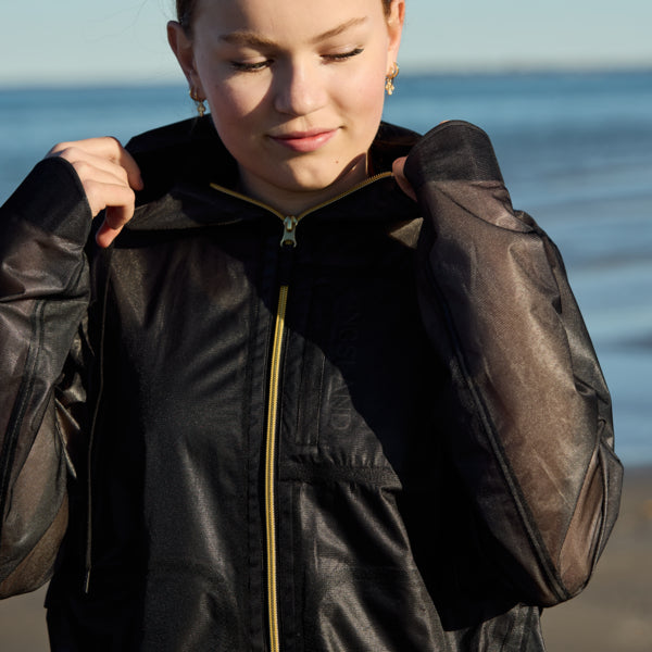 Outerwear Kingsland KLNaomi mujer impermeable Riding Jacket detalle 3