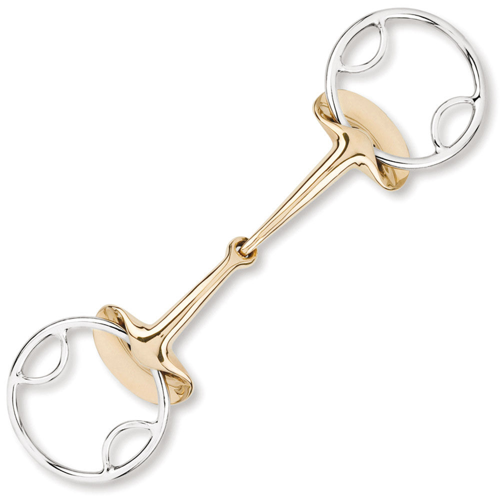 Snaffle Bits Stübben Golden Wings 4in1 Bit Single Jointed vista principal