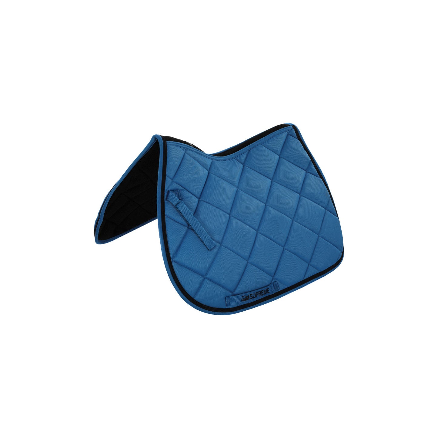 Mantilla de salto acolchada para pony Supreme - Royal/Navy