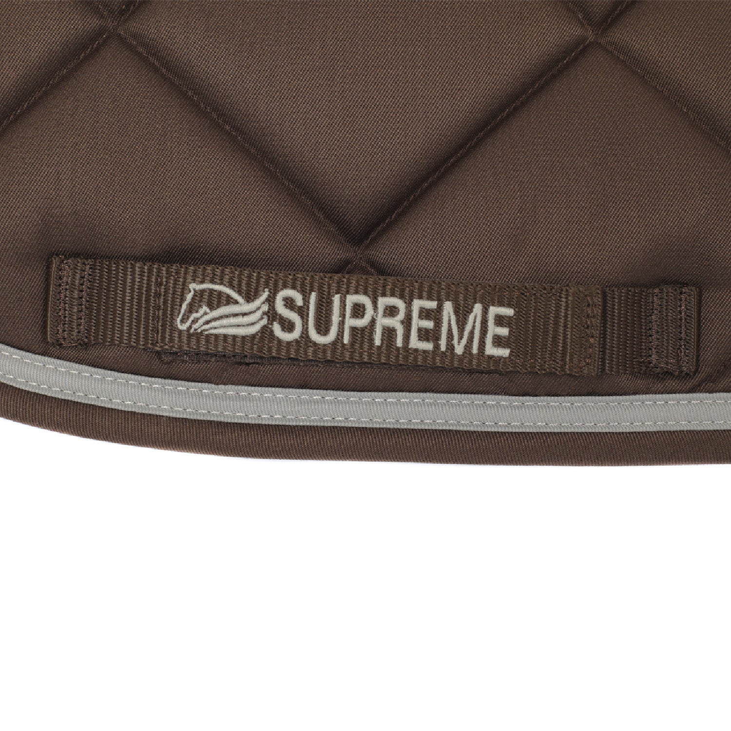 Sudadera de salto acolchada Supreme - Brown/Light Grey