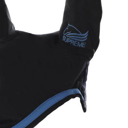 Cofia pony de algodón con ribete en contraste Supreme - Navy/Royal