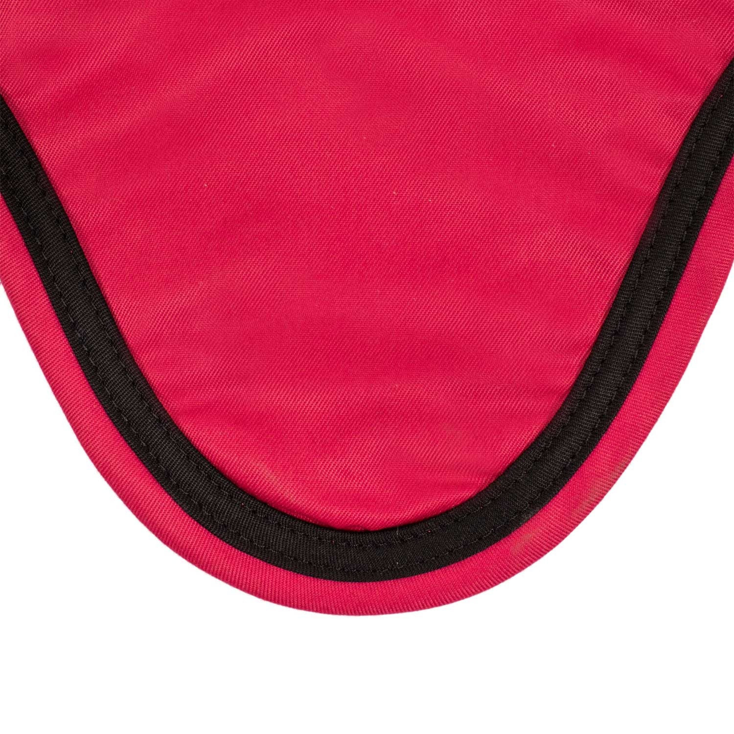 Capucha para caballo de algodón Supreme - Fucsia/Black