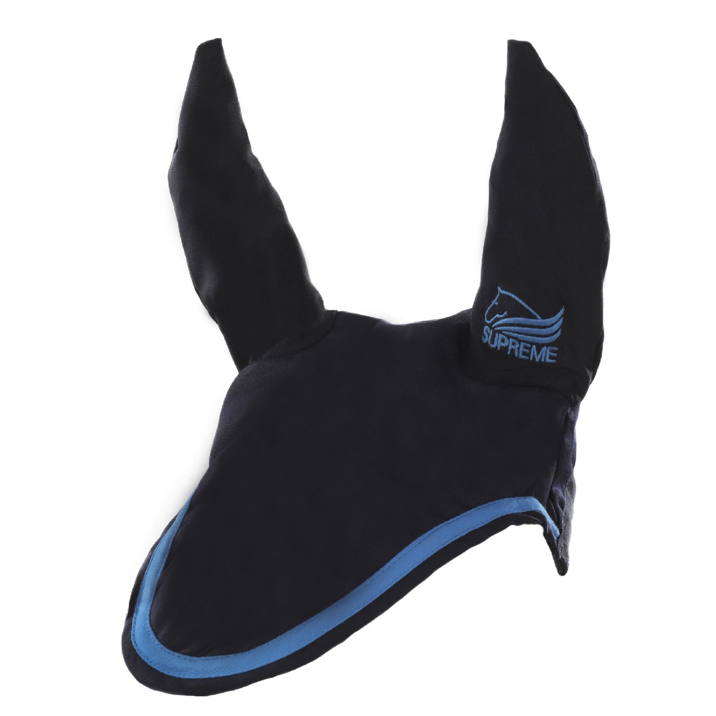 Capucha para caballo de algodón Supreme - Navy/Royal