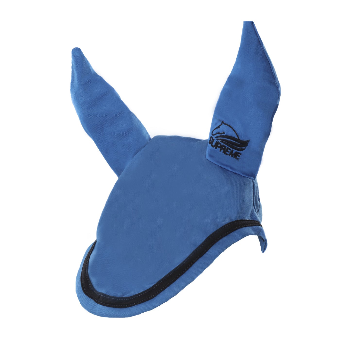Capucha para caballo de algodón Supreme - Royal/Navy