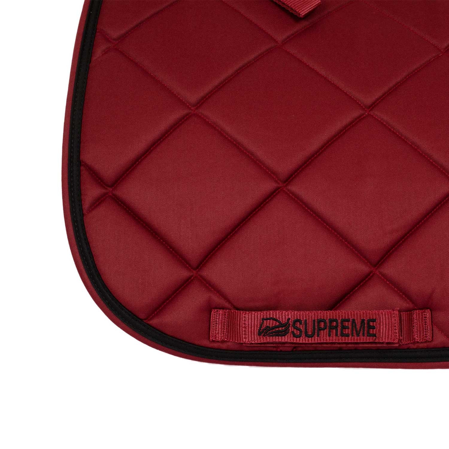Sudadero de doma acolchado Supreme - Burgundy/Black
