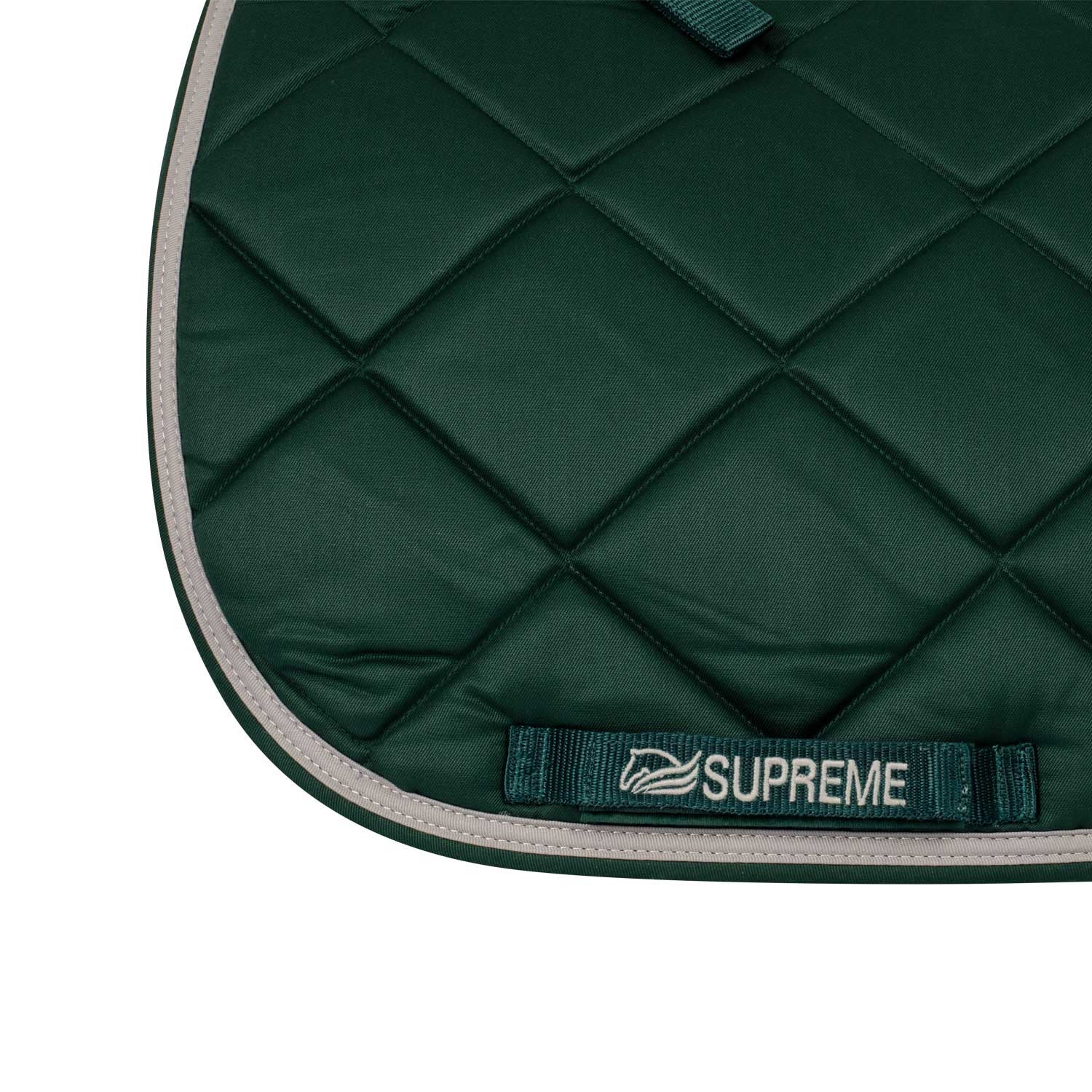 Sudadero de doma acolchado Supreme - Hunter Green/Light Grey