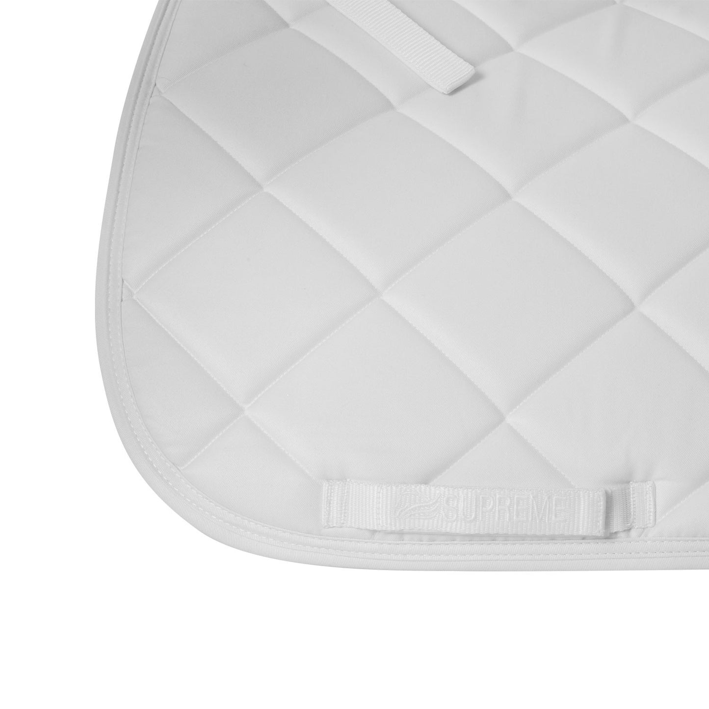 Sudadero de doma acolchado Supreme - White/White