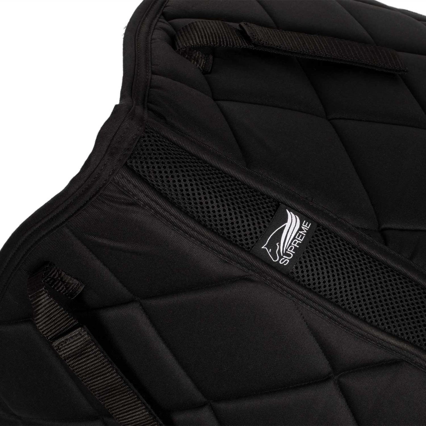 Sudadero de doma acolchado Supreme - Black/Black