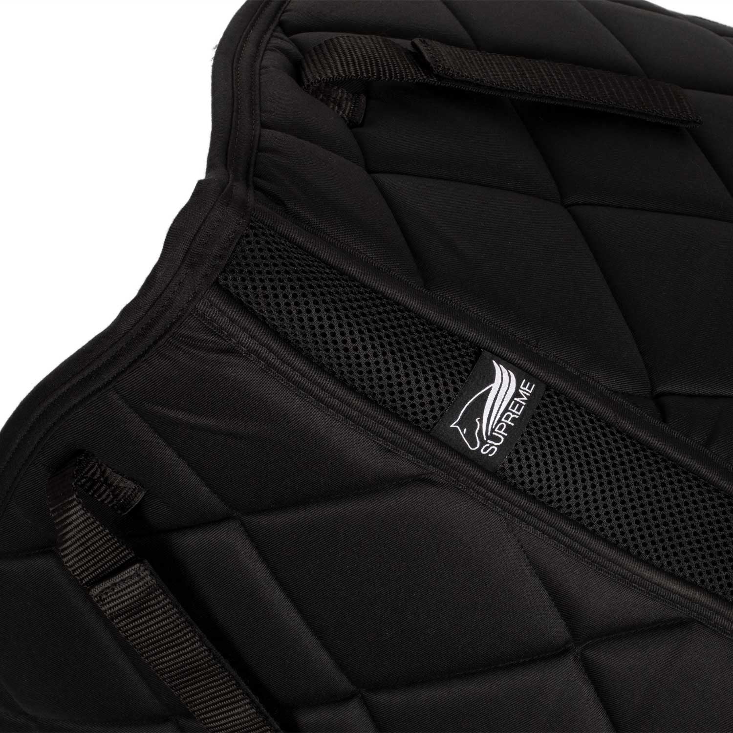 Sudadero de doma acolchado Supreme - Black/Black