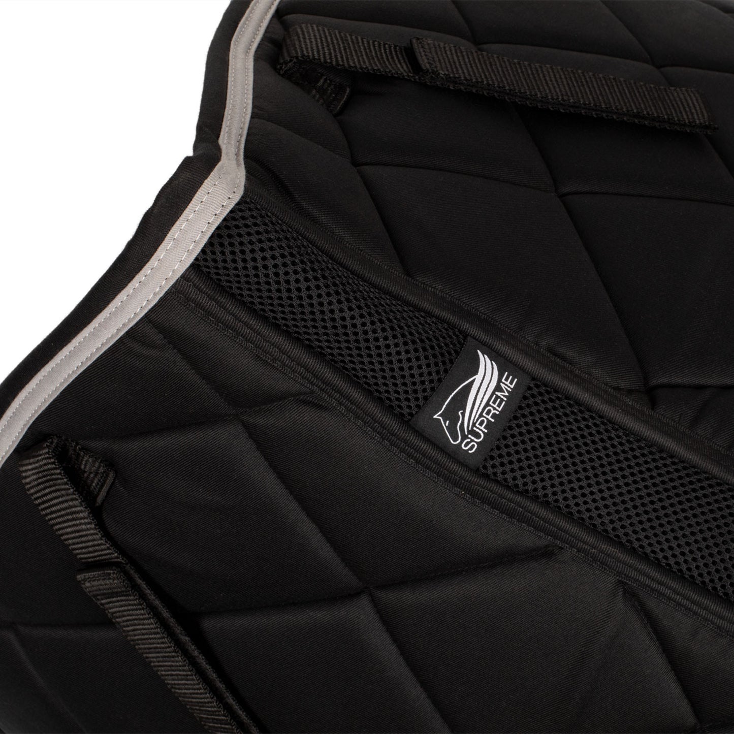 Sudadero de doma acolchado Supreme - Black/Light Grey
