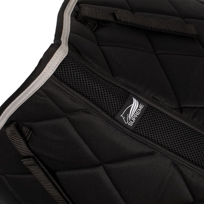 Sudadero de doma acolchado Supreme - Black/Light Grey