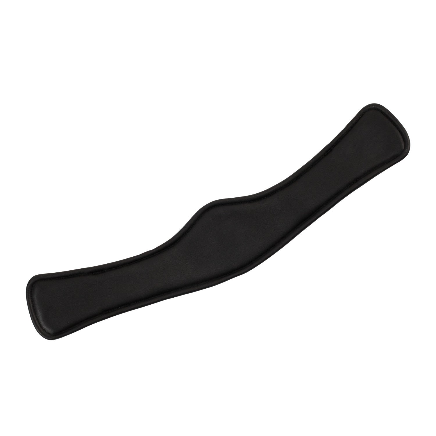 Cinchuelo de doma anatómico de cuero con placa con logo Supreme - Negro