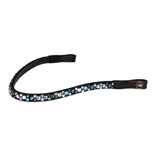Frontal con strass modelo Spirit Supreme - Black/Blue