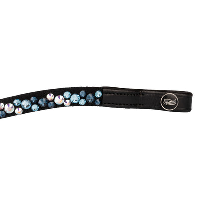 Frontal con strass modelo Spirit Supreme - Black/Blue