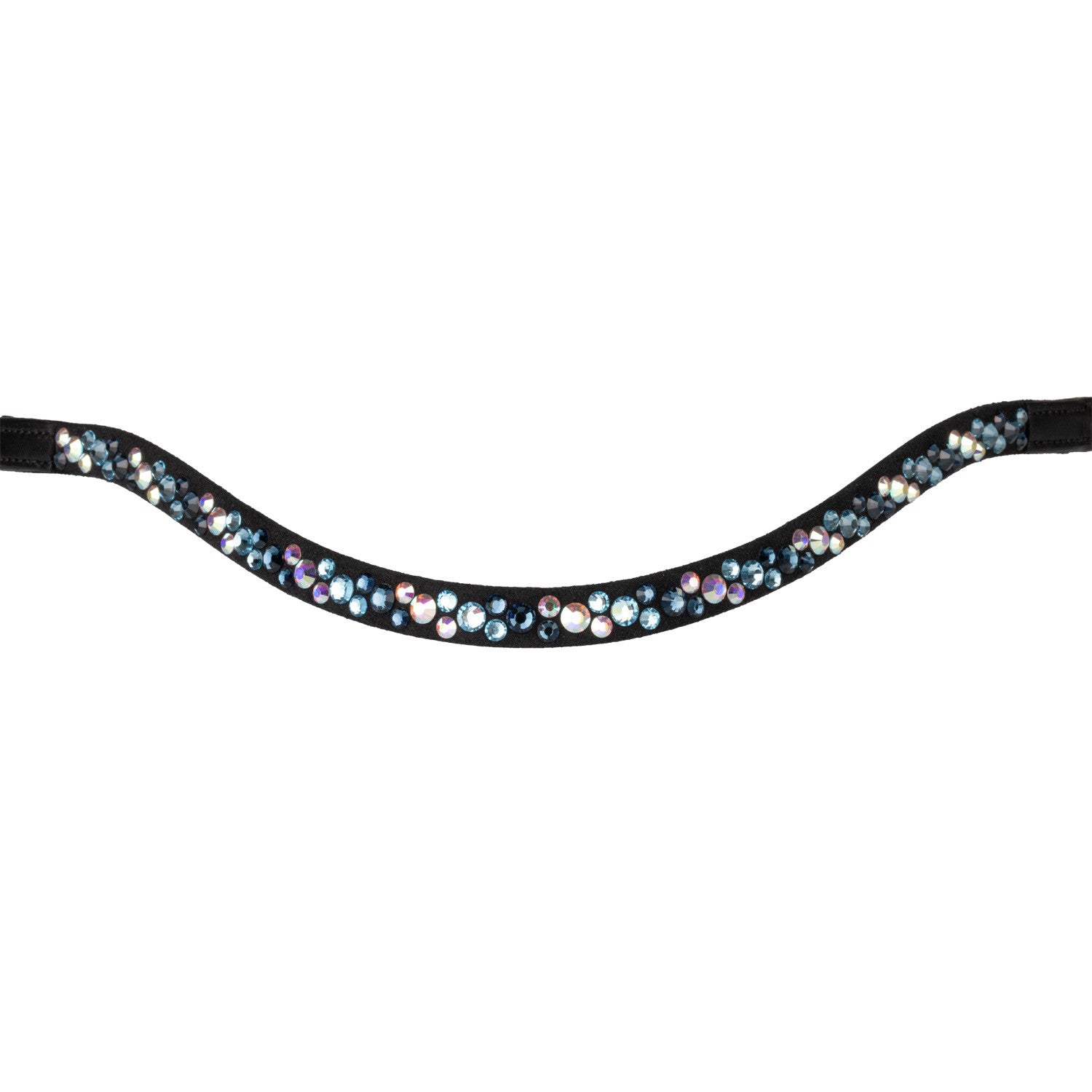 Frontal con strass modelo Spirit Supreme - Black/Blue