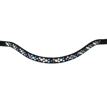 Frontal con strass modelo Spirit Supreme - Black/Blue