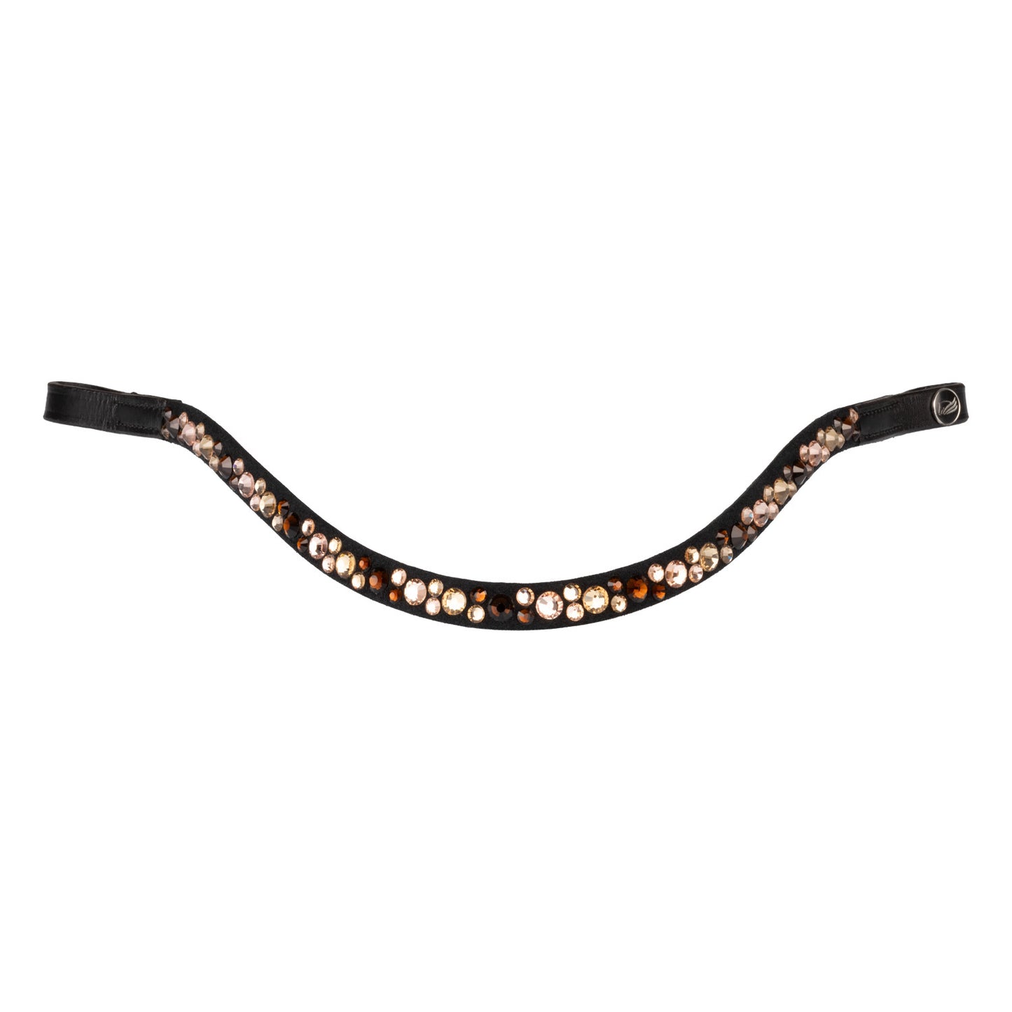 Frontal con strass modelo Spirit Supreme - Black/Gold